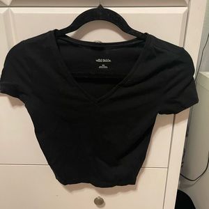 Wild Fable V-neck Crop Top